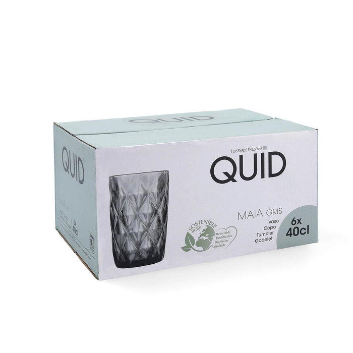 Vaso Alto Vidrio Maia Quid 40 cL (6 Unidades)