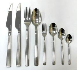 Inde Set 3 Tenedores Mesa 2mm Louvre (12 Cajas)