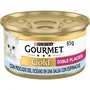 Purina Gourmet Gold Doble Placer Pescado y Espinacas 24x85g