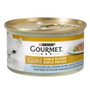 Purina Gourmet Gold Doble Placer Pescado y Espinacas 24x85g