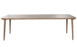 DKD Home Decor Mesa de Comedor de Acacia Marrón Claro 250x100x77