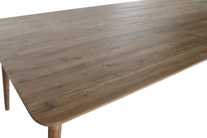 DKD Home Decor Mesa de Comedor de Acacia Marrón Claro 250x100x77