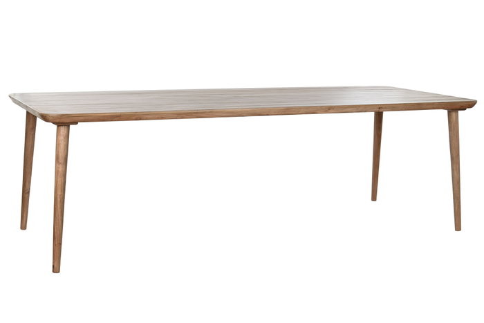 DKD Home Decor Mesa de Comedor de Acacia Marrón Claro 250x100x77