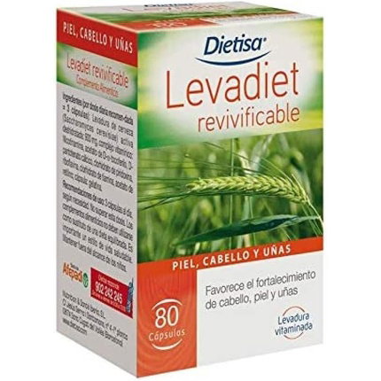 DIETISA LEVADIET REVIVIFICABLE 80 cápsulas