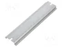 FIBOX Carril DIN de acero y zinc TS35 150mm