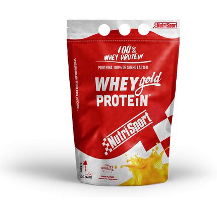 NUTRISPORT WHEY GOLD PROTEIN Plátano 2kg NUTRISPORT WHEY GOLD PROTEIN Plátano 2kg