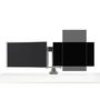Kensington K58272WW Brazo para Dos Monitores SmartFit ERGO con Barra Transversal y Asa hasta 32 Pulgadas Gris