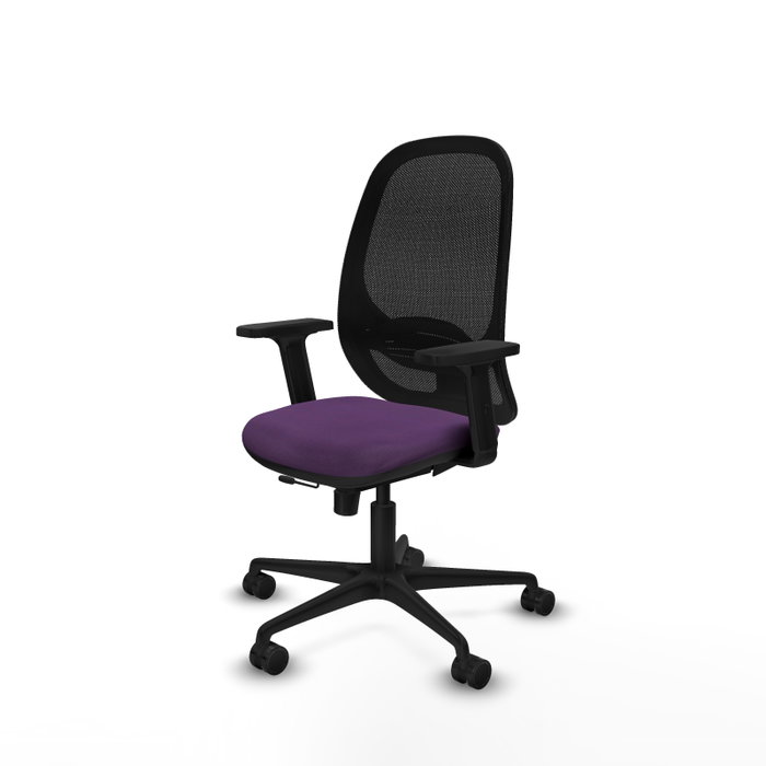 PIQUERAS Y CRESPO Silla de oficina Cilanco Morado y Negro PIQUERAS Y CRESPO Silla de oficina Cilanco Morado y Negro
