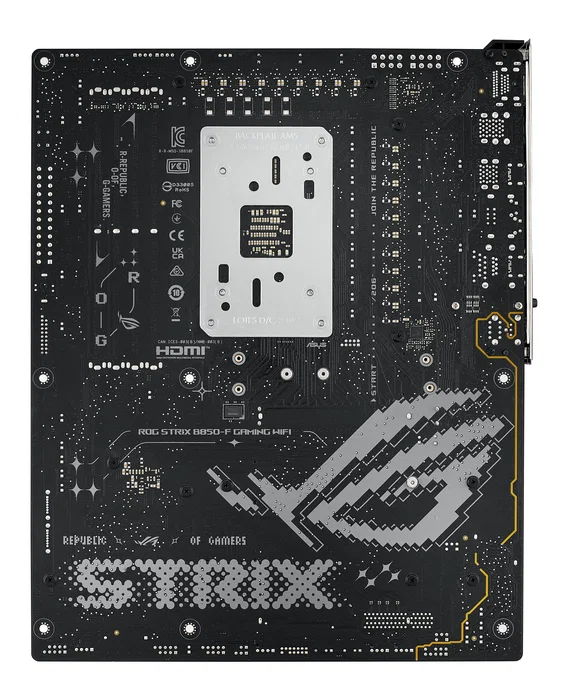 Asus ROG Strix B850-F Gaming WIFI Black ATX AMD B850 AM5 DDR5 Asus ROG Strix B850-F Gaming WIFI Black ATX AMD B850 AM5 DDR5