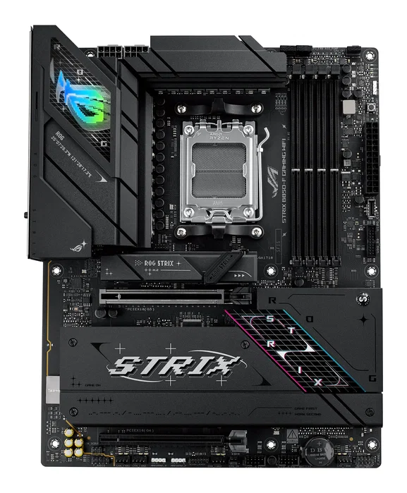 Asus ROG Strix B850-F Gaming WIFI Black ATX AMD B850 AM5 DDR5 Asus ROG Strix B850-F Gaming WIFI Black ATX AMD B850 AM5 DDR5