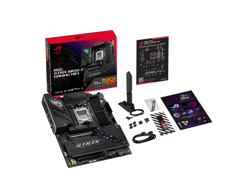 ASUS ROG STRIX B850-F GAMING WiFi Placa Base ATX AMD B850 Socket AM5 DDR5 Wi-Fi 7 90MB1J70-M0EAY0