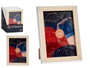 Giftdecor Portafoto Blanco Madera 13x18 cm (Set de 24)