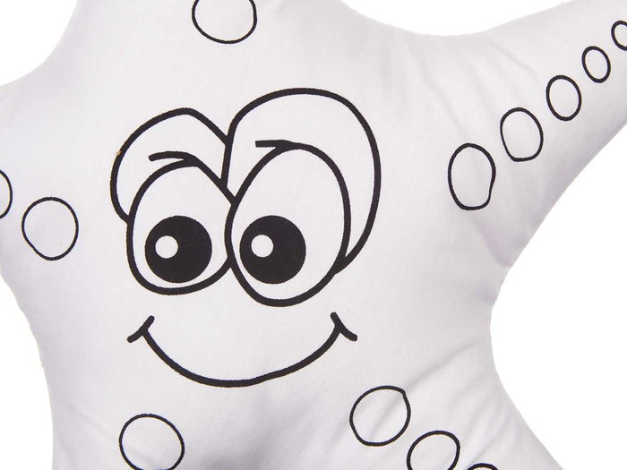 PINCELLO Peluche para Colorear Estrella Marina