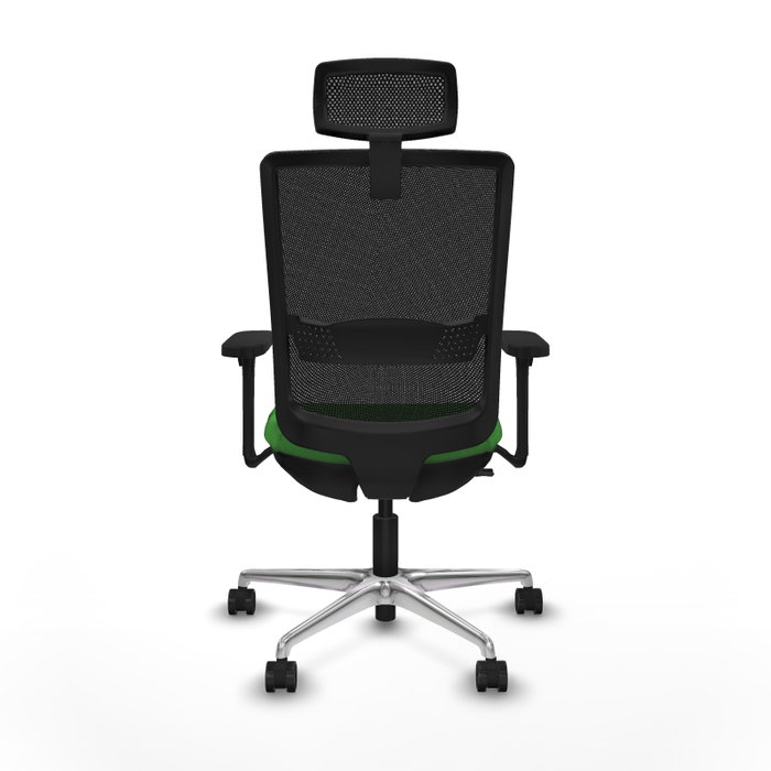 PIQUERAS Y CRESPO Silla de oficina Haches con mecanismo Sincro/Traslack Verde y Negro PIQUERAS Y CRESPO Silla de oficina Haches con mecanismo Sincro/Traslack Verde y Negro