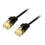 Equip Cable de red Cat6a Slim U/UTP 2m Negro LSZH