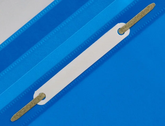 Q-connect Carpeta Dossier Fastener Plástico DIN A4 Azul 148 caracteres