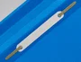 Q-connect Carpeta Dossier Fastener Plástico DIN A4 Azul 148 caracteres