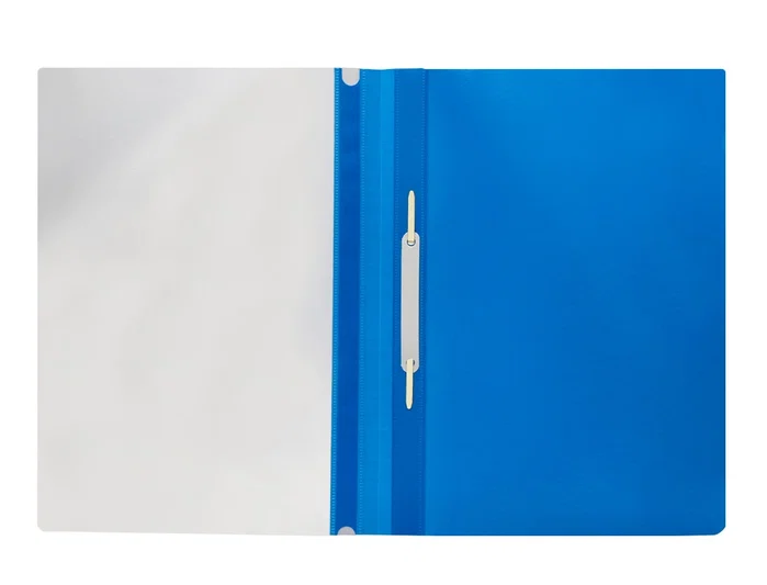Q-connect Carpeta Dossier Fastener Plástico DIN A4 Azul 148 caracteres