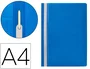 Q-connect Carpeta Dossier Fastener Plástico DIN A4 Azul 148 caracteres