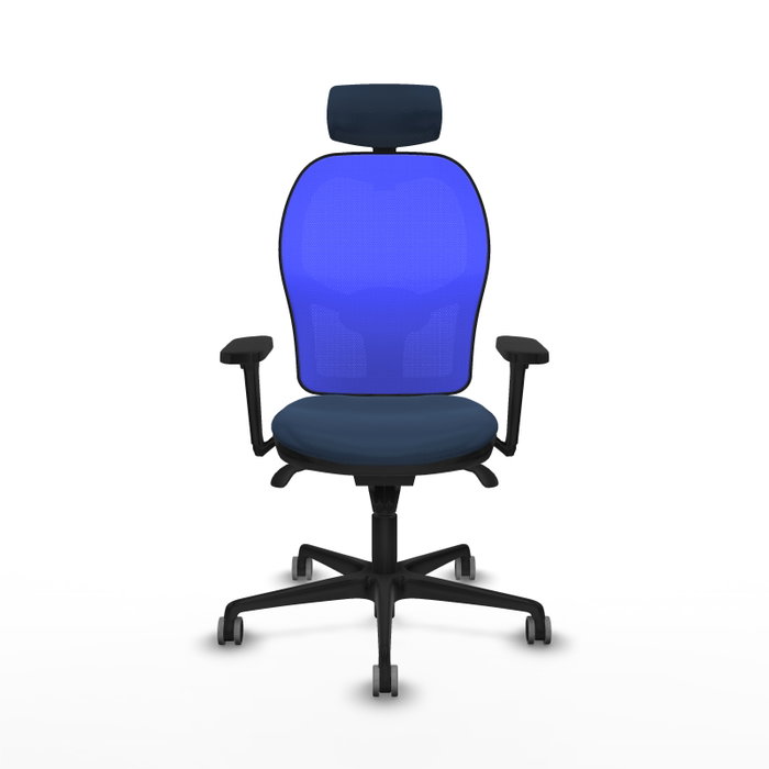 PIQUERAS Y CRESPO Silla de oficina Jorquera Azul Marino y Azul PIQUERAS Y CRESPO Silla de oficina Jorquera Azul Marino y Azul