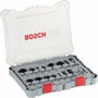 Bosch Professional Juego de 15 fresas mixtas con vástago de 6 mm - 2607017471