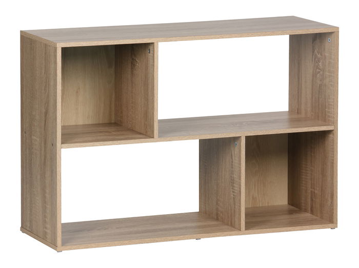 Inde Estantería Cubo/Rectangular 4 Compartimentos Moblekit 85x30x59 cm Inde Estantería Cubo/Rectangular 4 Compartimentos Moblekit 85x30x59 cm