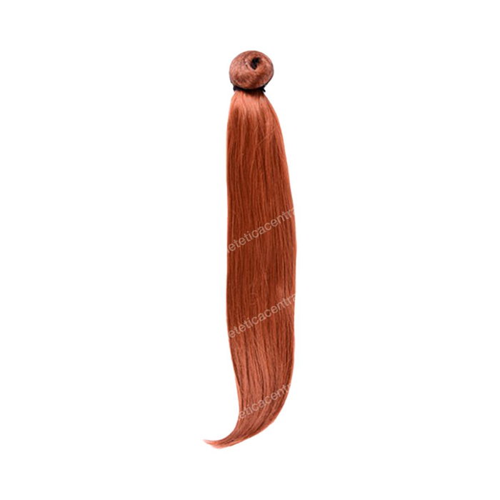 Bifull Coleta Lisa Mod 30 Rubio Claro Dorado Cobrizo 50cm