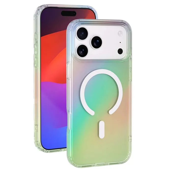 BBC Funda MagSafe Semitransparente Iridiscente para iPhone 17 Pro, AABPT04860