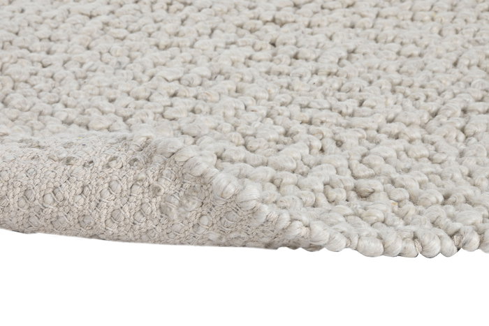 DKD Home Decor Alfombra Item Home Beige 160 x 230 cm Lana Algodón Poliester Tejida a mano