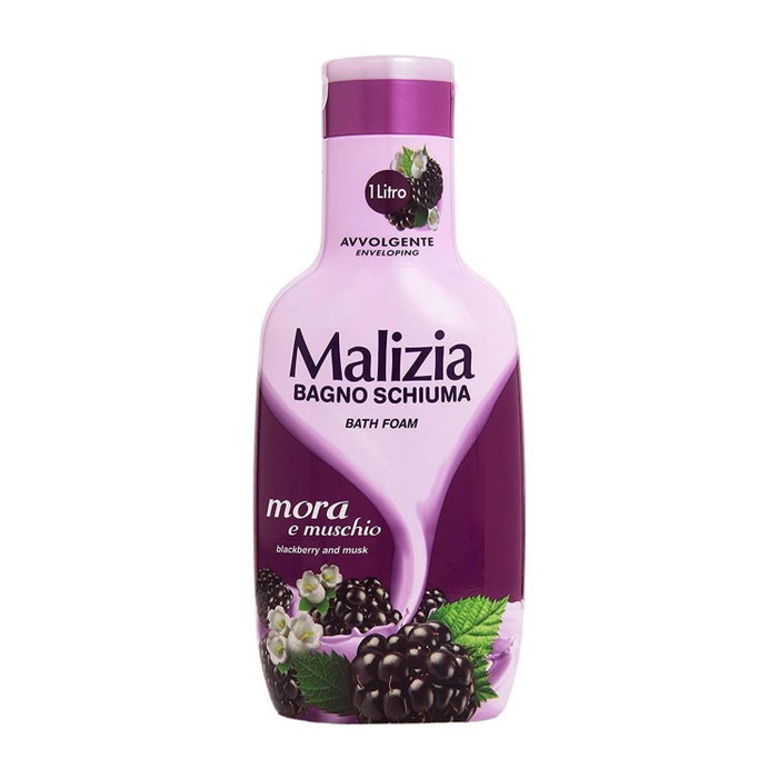 Malizia Gel Espuma de Baño Mora & Muschio 1000 mL Tapon Abatible
