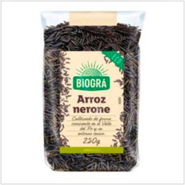 BIOGRA Arroz Nerone Bio 250Gr Ecológico Vegano Sin Gluten
