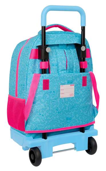 Safta Mochila Grande con Ruedas Compact Extraíble L.O.L. Surprise! Divas