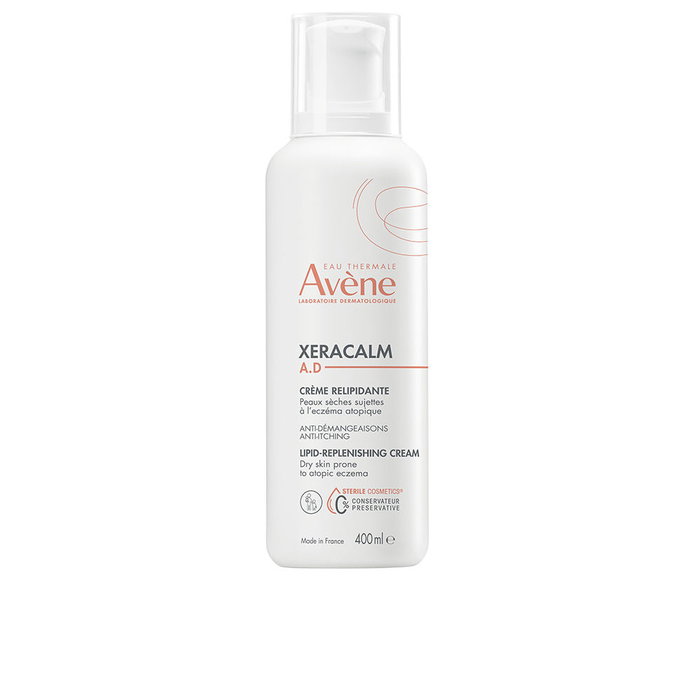 Avène Xeracalm A.D. Crema Relipidizante para Piel Muy Seca y Atópica, 400 ml Avène Xeracalm A.D. Crema Relipidizante para Piel Muy Seca y Atópica, 400 ml
