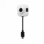 AXIS TW1201 Body Worn Mini Cube - Cámara Corporal Alámbrica, Sensor CMOS, 1920x1080 Full HD, 0.1 lx, USB, Montaje Magnético, Blanco/Negro, Referencia 02260-001