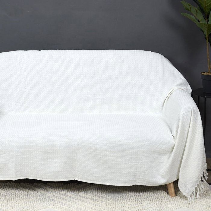 Home Deco Factory Manta Gofrada Marfil 170x250 cm Home Deco Factory Manta Gofrada Marfil 170x250 cm