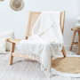 Home Deco Factory Manta Gofrada Marfil 170x250 cm