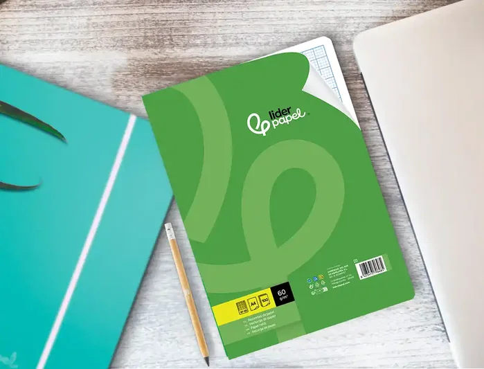 Liderpapel Recambio A4 100 Hojas 60gr Rayado Nº 46 4 Taladros Escolar