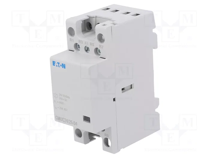 EATON ELECTRIC Contactor CMUC 4-polar de instalación 25A 24VAC/24VDC NC x4 EATON ELECTRIC Contactor CMUC 4-polar de instalación 25A 24VAC/24VDC NC x4