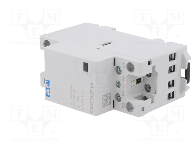 EATON ELECTRIC Contactor CMUC 4-polar de instalación 25A 24VAC/24VDC NC x4 EATON ELECTRIC Contactor CMUC 4-polar de instalación 25A 24VAC/24VDC NC x4