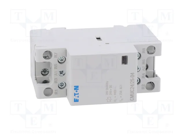EATON ELECTRIC Contactor CMUC 4-polar de instalación 25A 24VAC/24VDC NC x4 EATON ELECTRIC Contactor CMUC 4-polar de instalación 25A 24VAC/24VDC NC x4