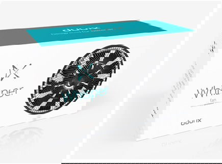 Duux DXCF03 Ventilador de Pie Silencioso Blanco 26 Velocidades Control Remoto Temporizador Modo Noche Potente 13 dB