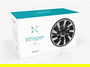 Duux DXCF03 Ventilador de Pie Silencioso Blanco 26 Velocidades Control Remoto Temporizador Modo Noche Potente 13 dB