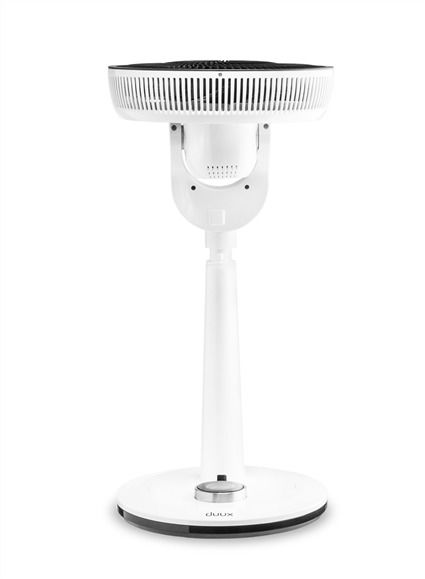Duux DXCF03 Ventilador de Pie Silencioso Blanco 26 Velocidades Control Remoto Temporizador Modo Noche Potente 13 dB