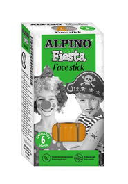 Maquillaje Alpino Fiesta Face Stick Barra De 5 Gr. Naranja (Set de 6)