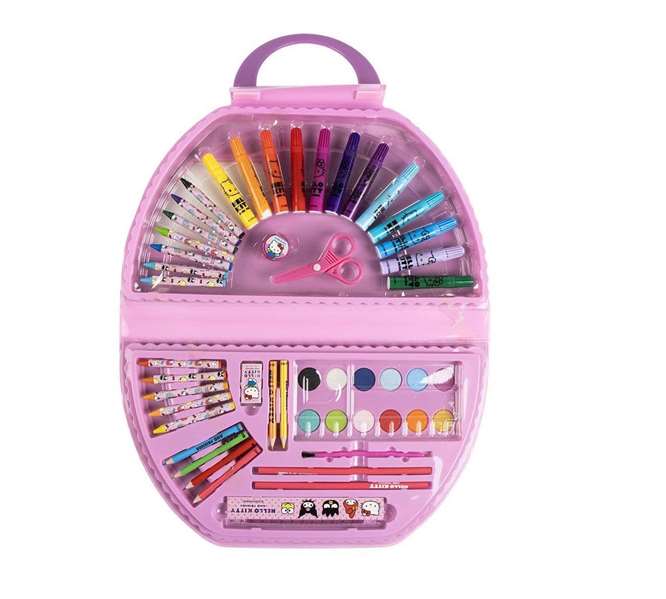 Cerdá Set Papelería Coloreable Hello Kitty 50 Piezas 41.0 x 58.0 x 3.0 cm