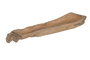 DKD Home Decor Bandeja de Decoración de Madera Reciclada 100x20x11 cm Natural
