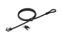 Kensington K64441EUM Cable de bloqueo de seguridad con llave para Dell, Negro
