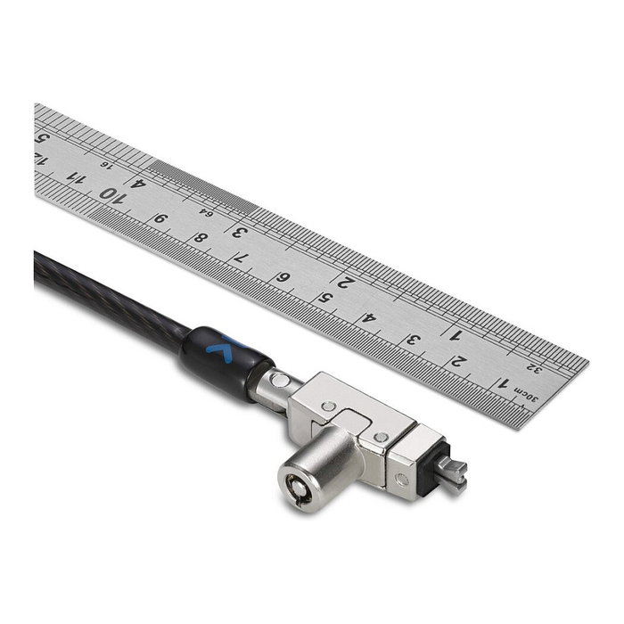 Kensington Candado para Portátil con Llave K64441EUM, Acero al Carbón, Negro