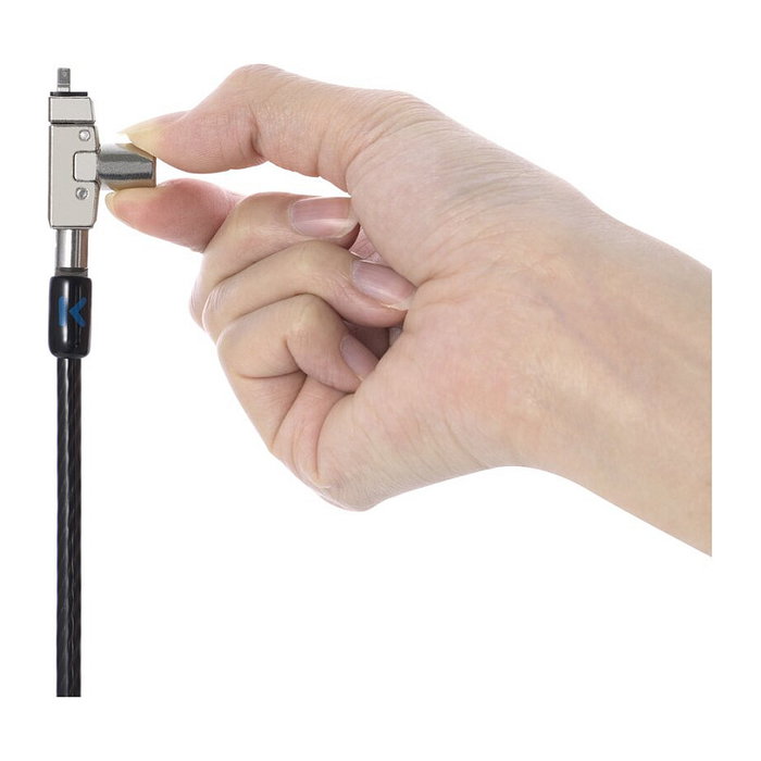 Kensington Candado para Portátil con Llave K64441EUM, Acero al Carbón, Negro