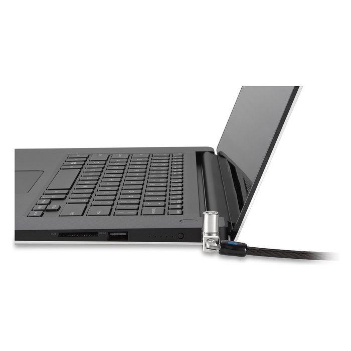 Kensington Candado para Portátil con Llave K64441EUM, Acero al Carbón, Negro